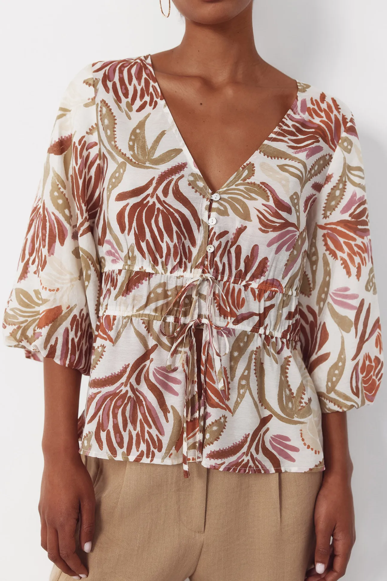 Blusa estampada