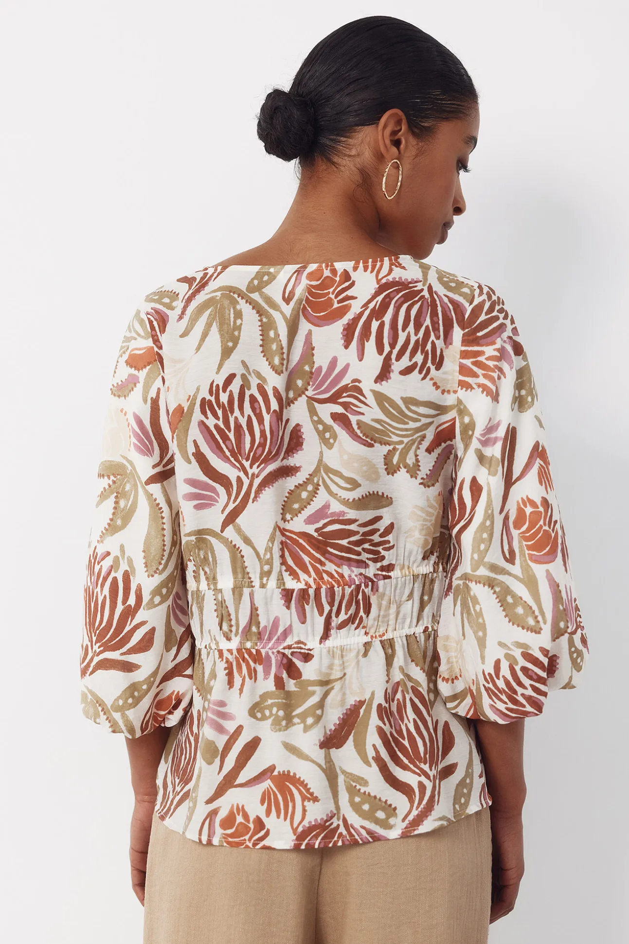 Blusa estampada
