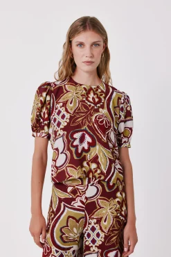Blusa estampada