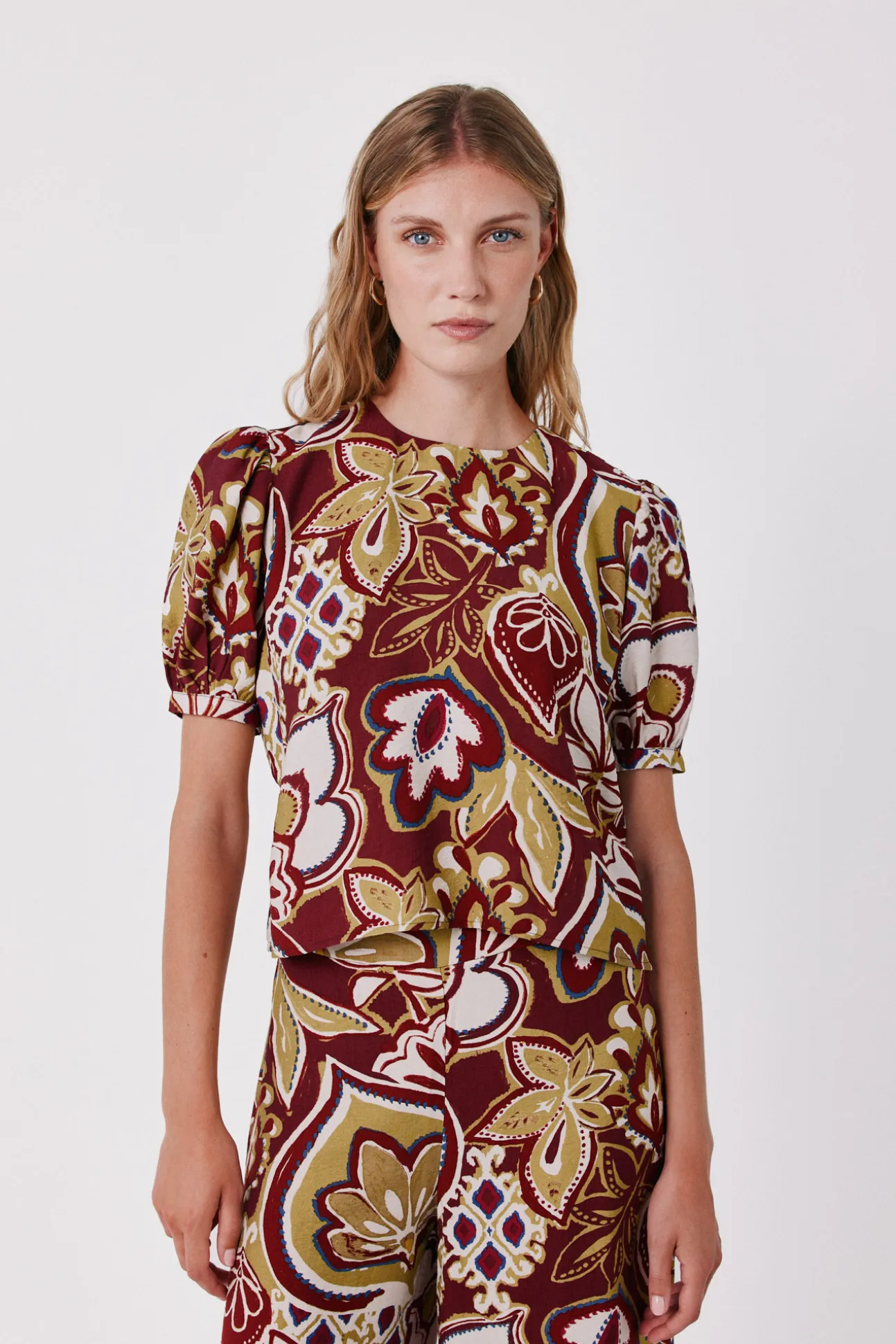 Blusa estampada