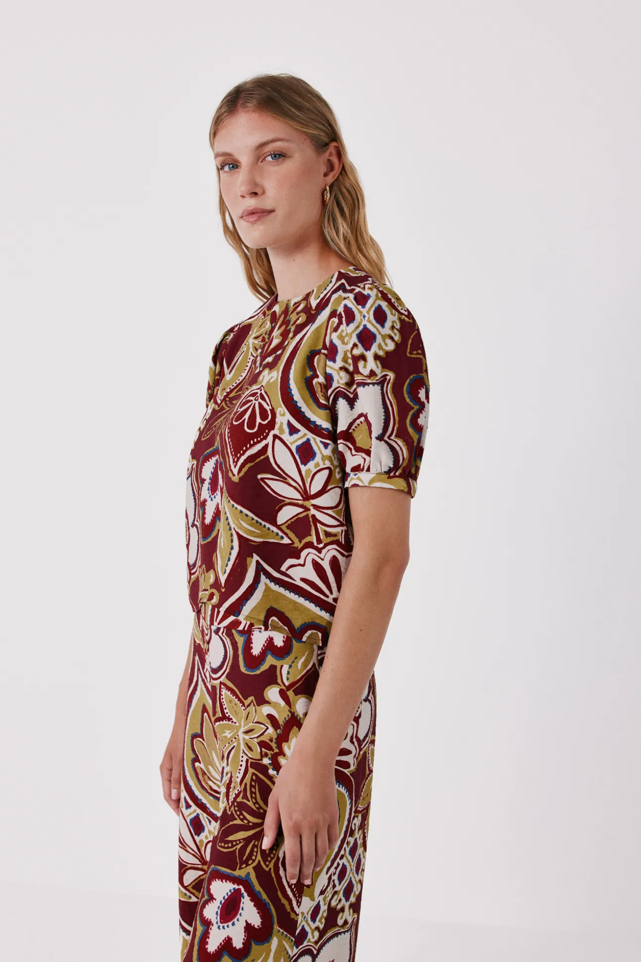 Blusa estampada