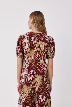 Blusa estampada