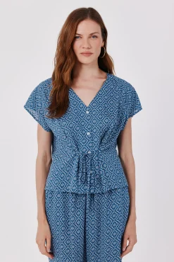 Blusa estampada