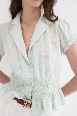Blusa lisa engomada