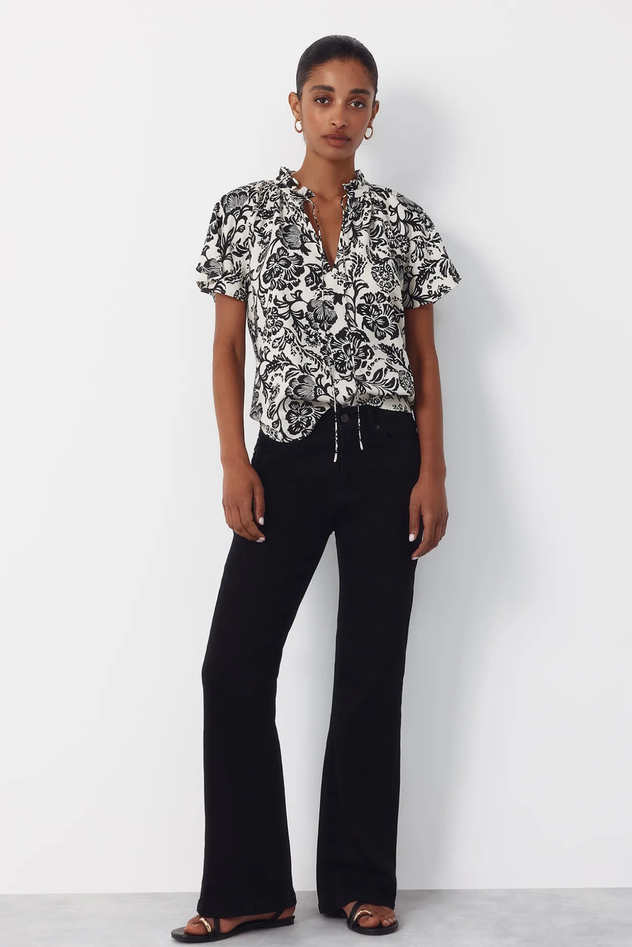Blusa manga raglán