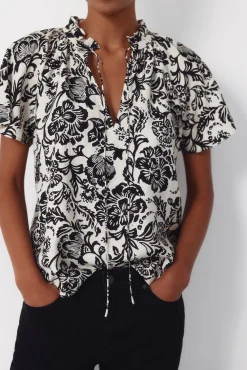 Blusa manga raglán