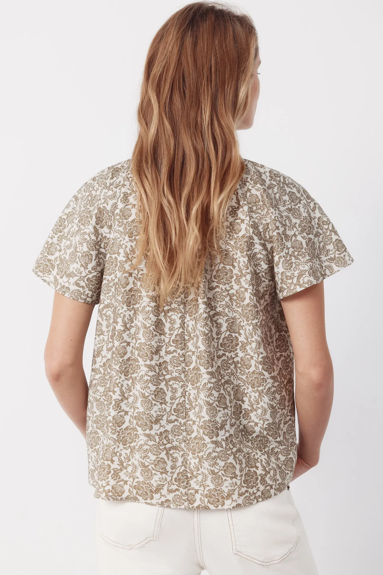 Blusa manga raglán
