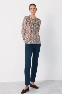 Blusa mao acolchada