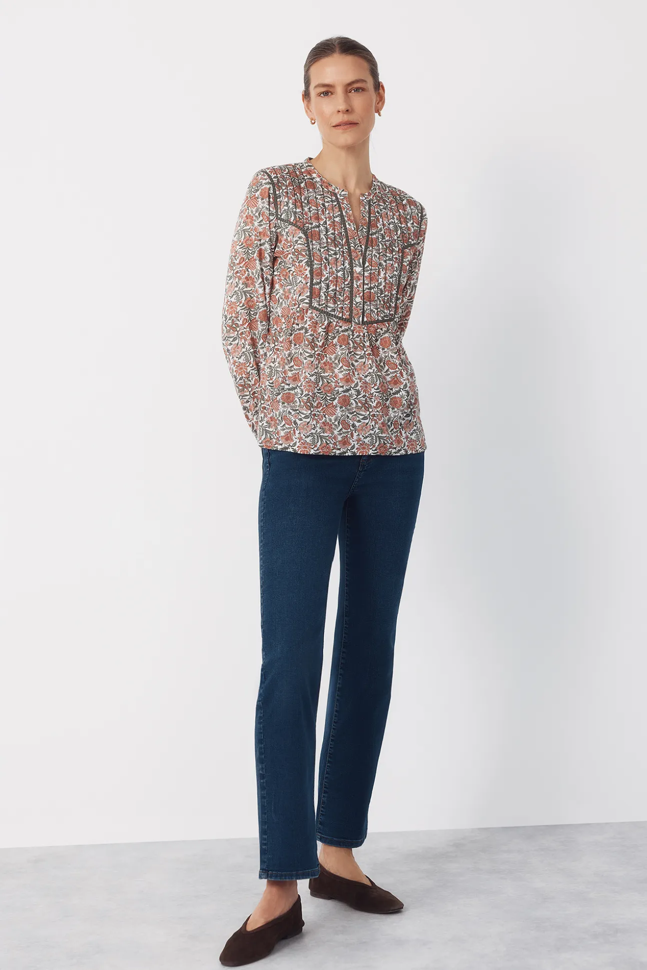 Blusa mao acolchada