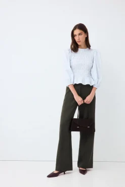 Blusa rayas engomada
