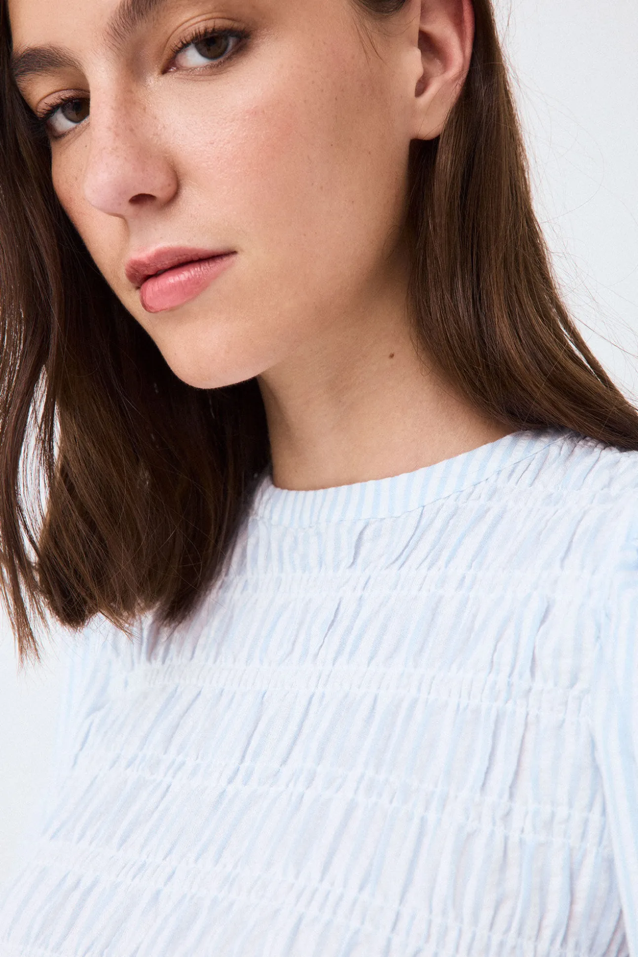 Blusa rayas engomada