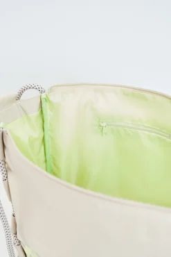 Bolsa bandolera cruzada técnica marrón