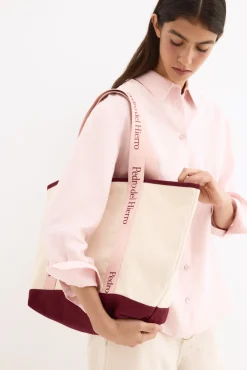 Bolsa tejido bicolor