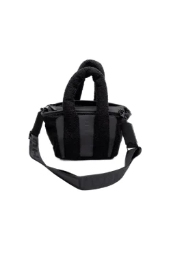 Bolso alloa borg sherpa crossbody black