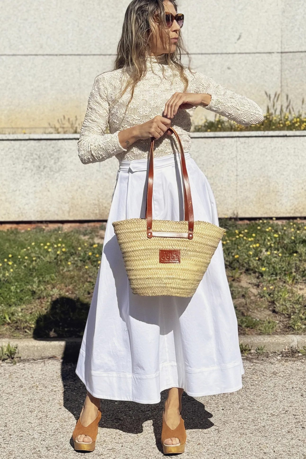 Bolso capazo piel Provenza