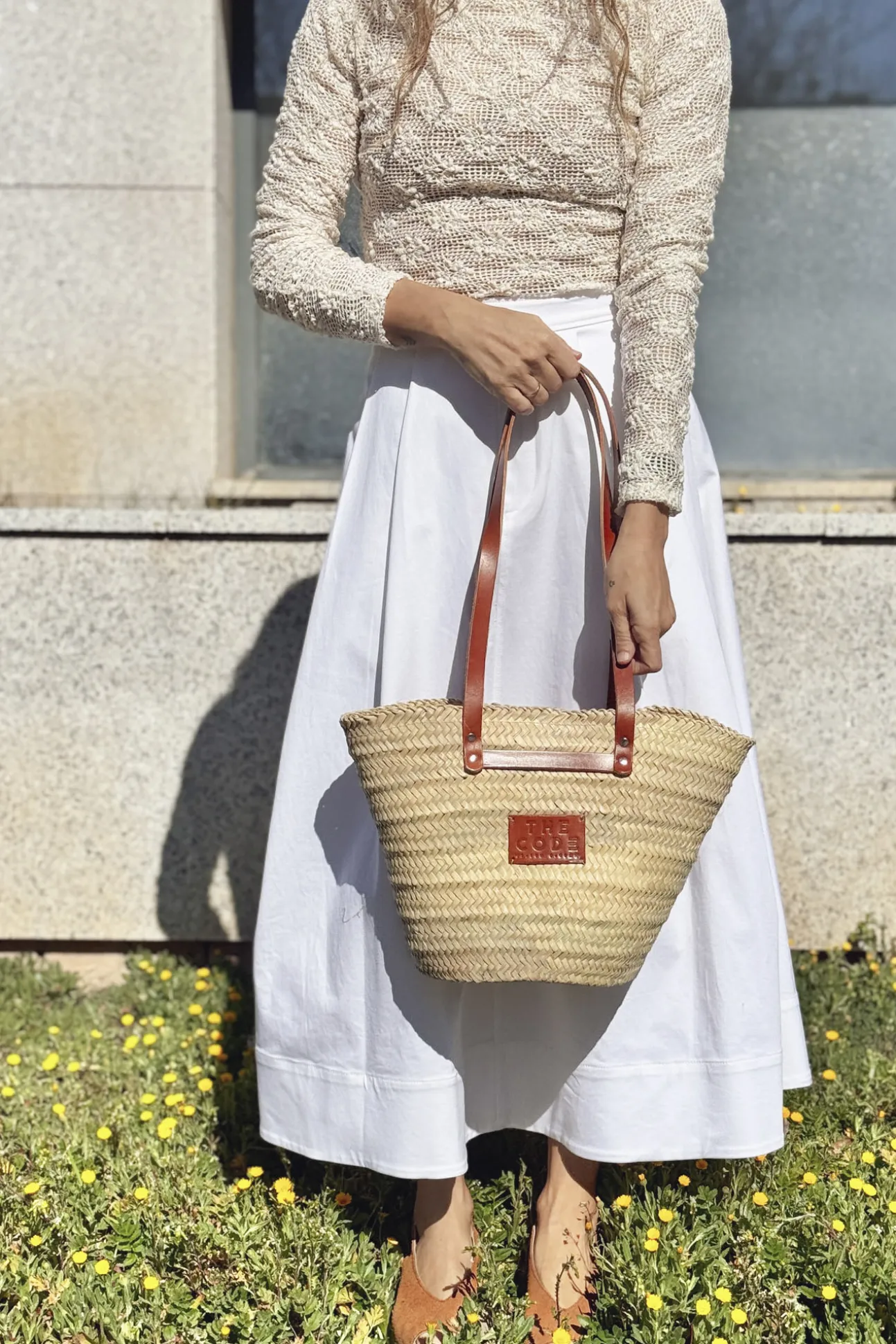 Bolso capazo piel Provenza