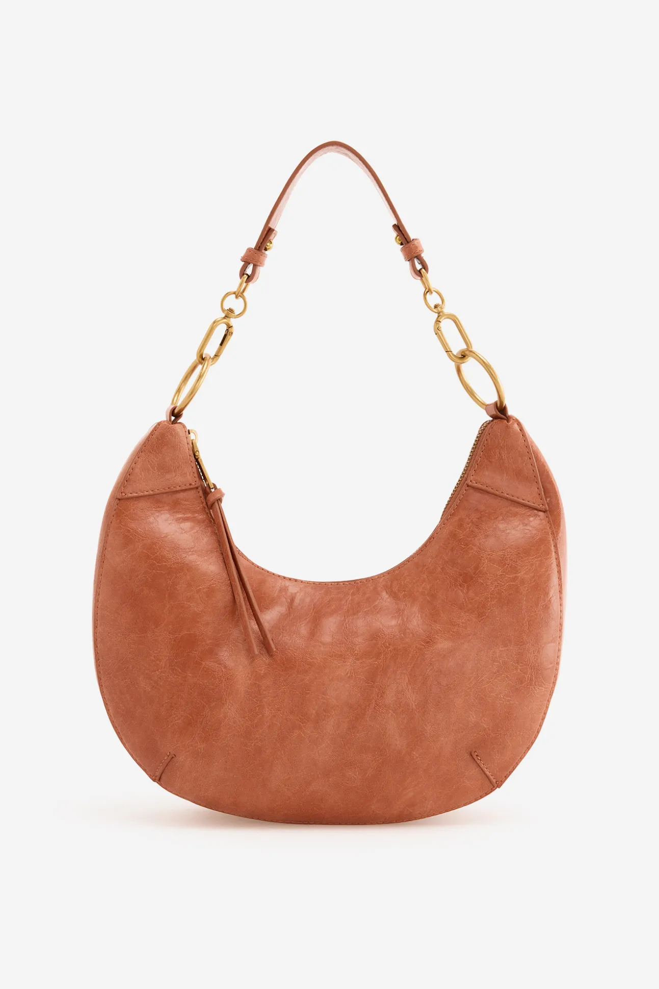 Bolso de hombro media luna