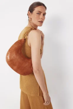 Bolso de hombro media luna