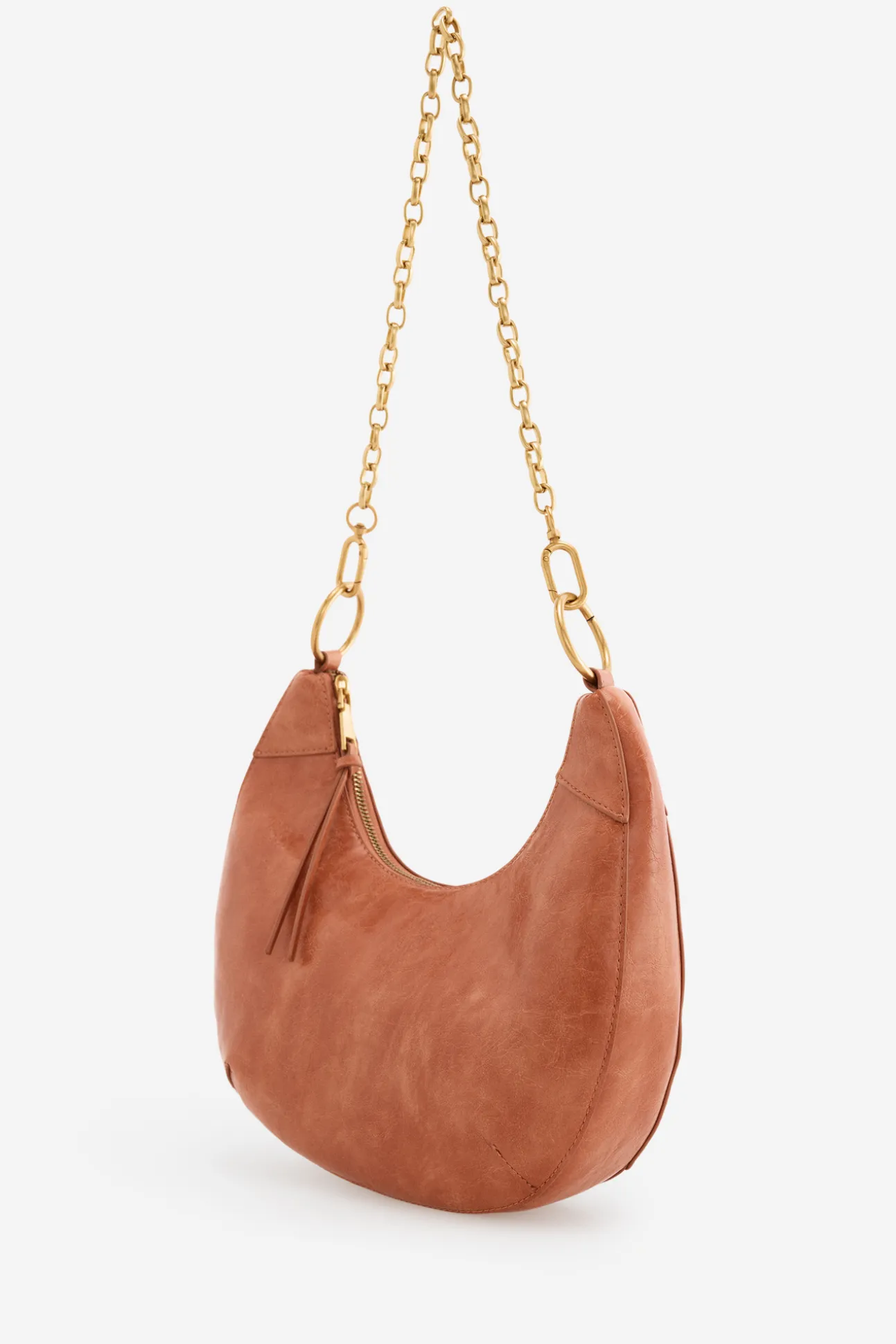 Bolso de hombro media luna