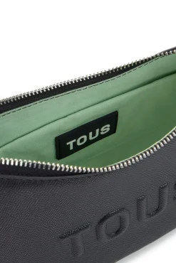 Bolso de hombro mediano renda