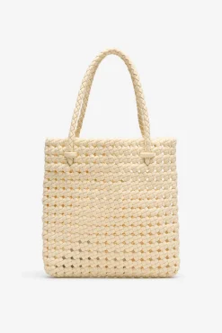 Bolso de mano trenzado tejido