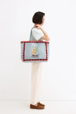 Bolso estampado limones