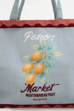 Bolso estampado limones