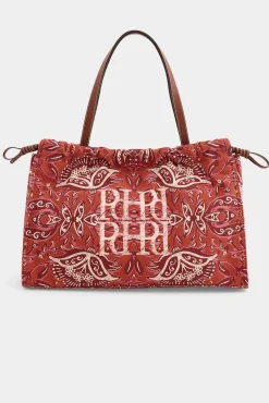 Bolso hombro estampado