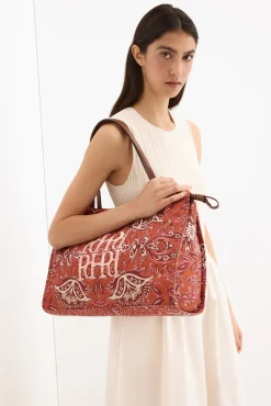Bolso hombro estampado