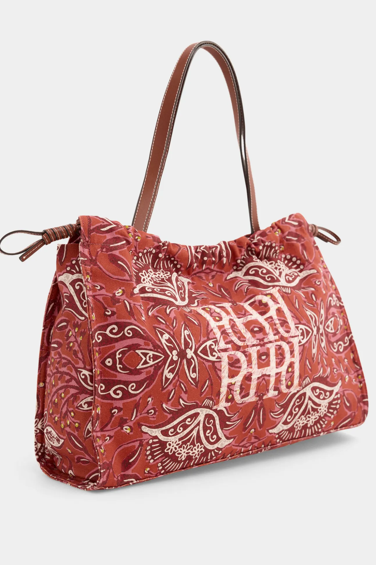 Bolso hombro estampado