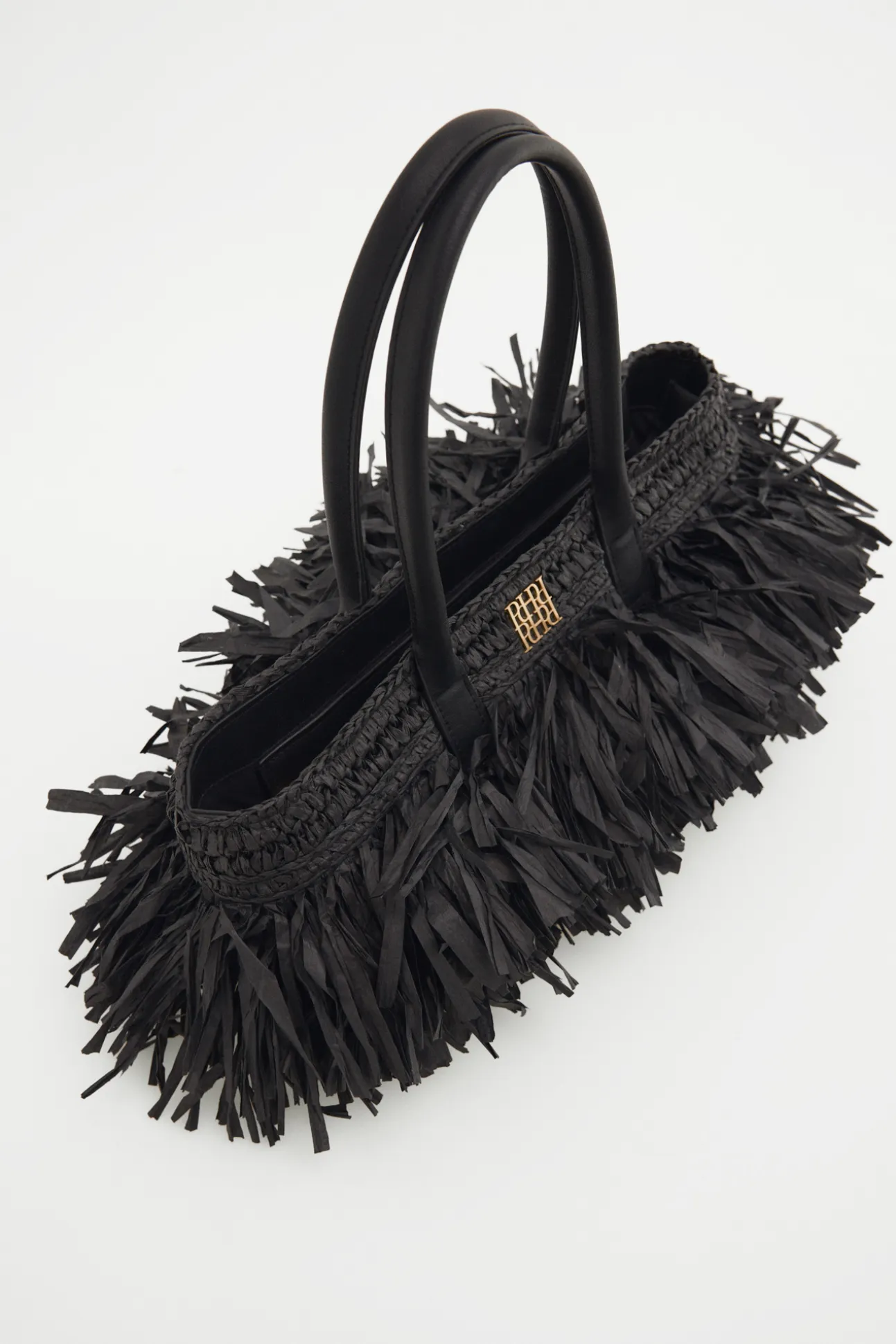 Bolso hombro flecos
