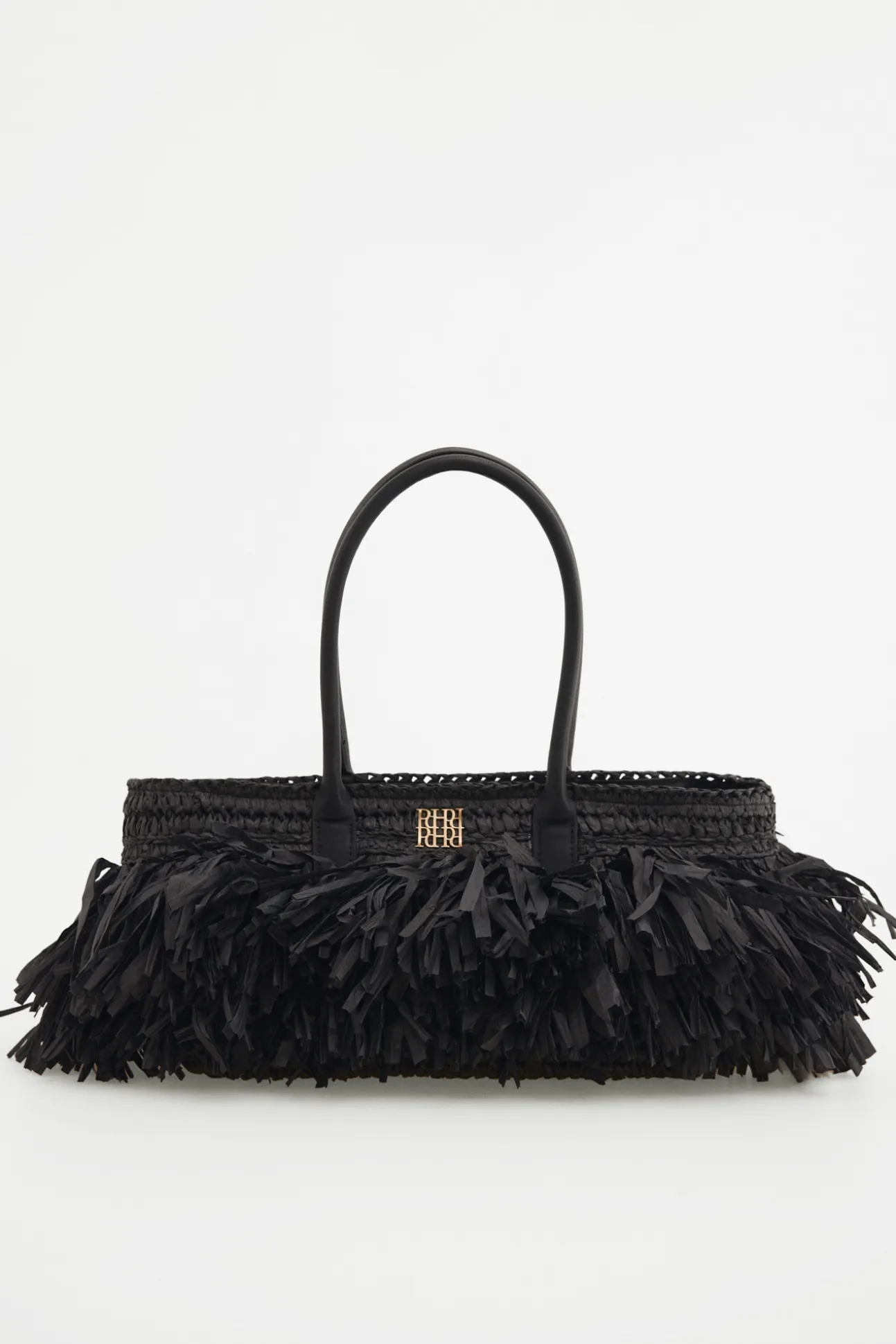 Bolso hombro flecos