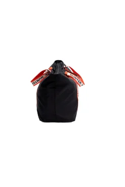 Bolso tote roberts jacquard logo webbing black