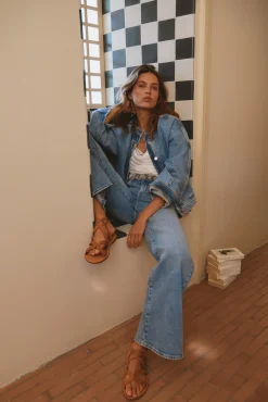 Briar. Jeans bordados