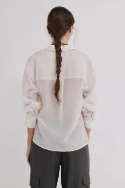 Cala. Camisa fruncido