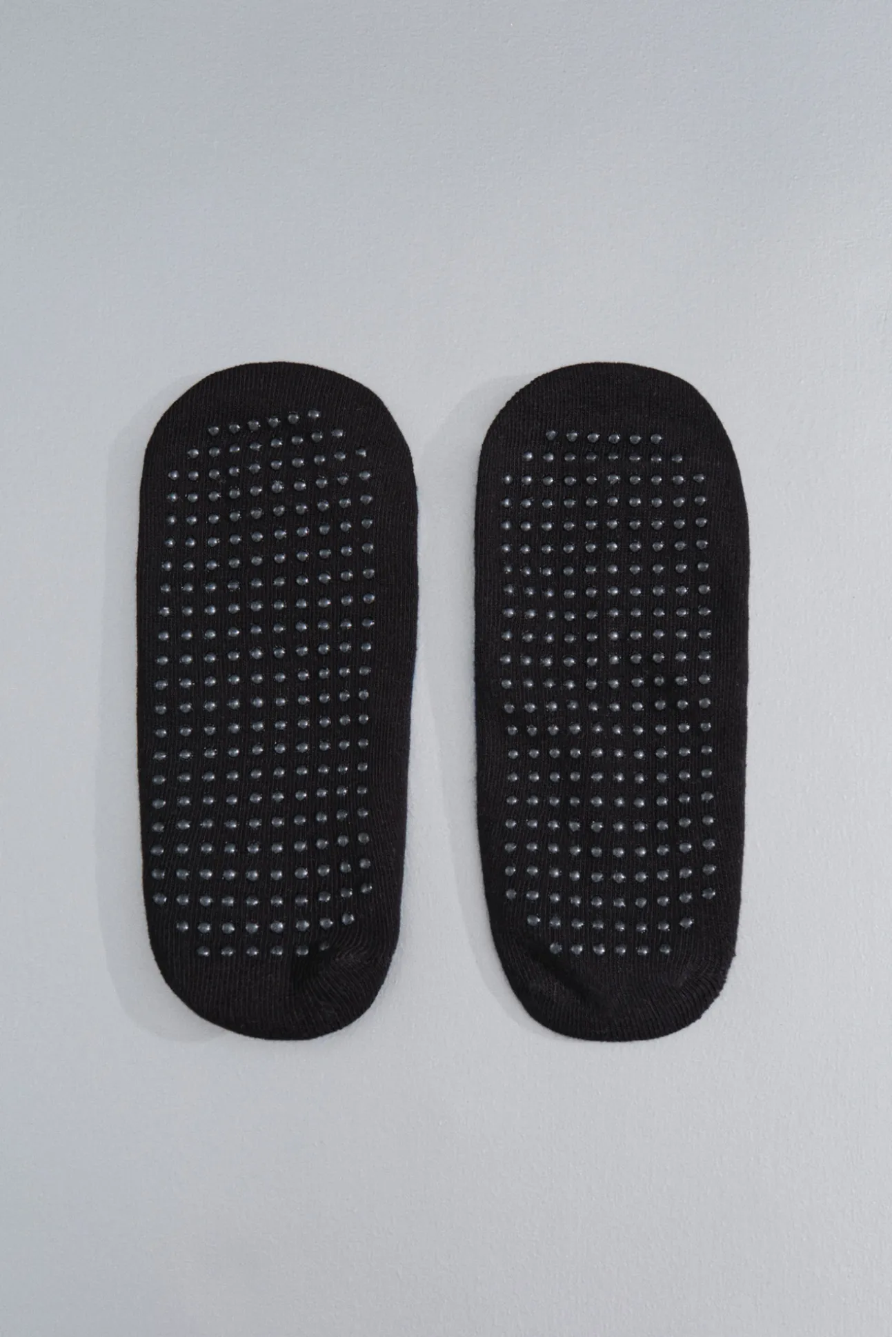 Calcetines algodón zapatilla ballet negra