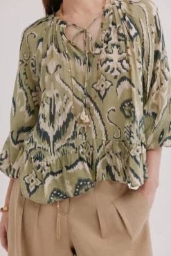 Camerón. Blusa estampada