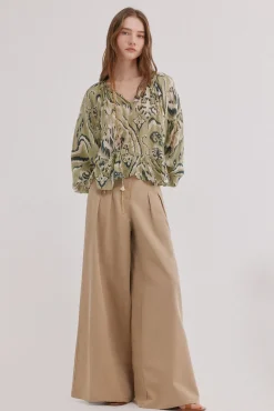Camerón. Blusa estampada