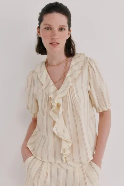 Camille. Blusa bordada