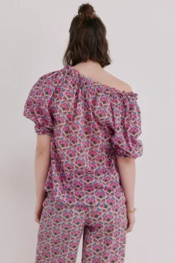 Camille. Blusa floral