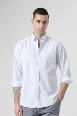 Camisa algodón rayas