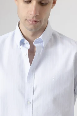 Camisa algodón rayas