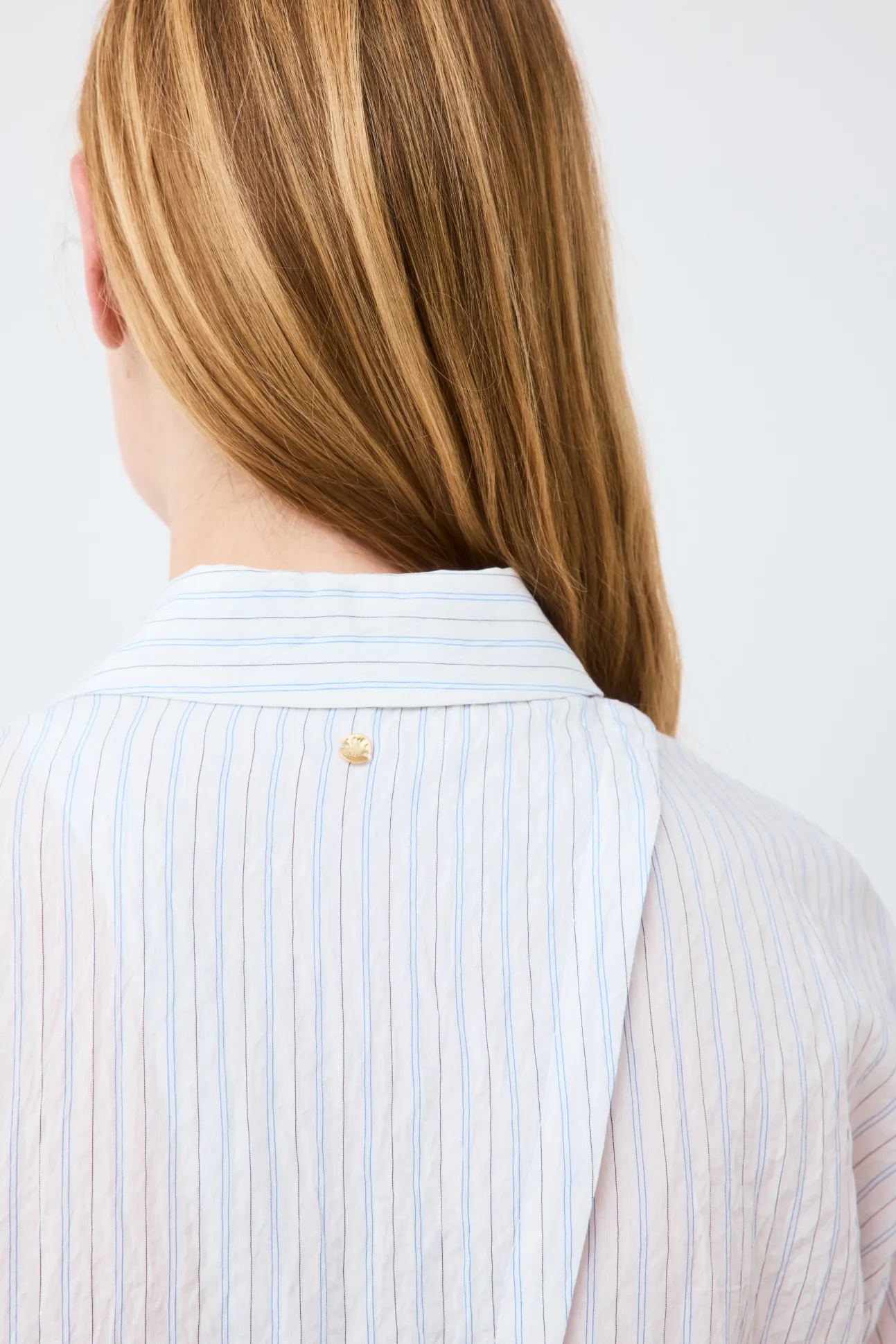 Camisa amplia rayas