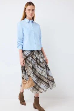 Camisa bolsillo corta