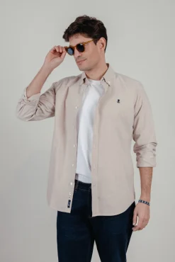 Camisa casual oxford