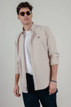 Camisa casual oxford