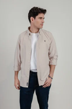 Camisa casual oxford
