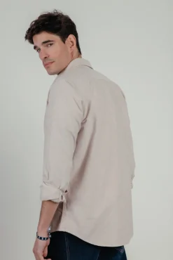 Camisa casual oxford