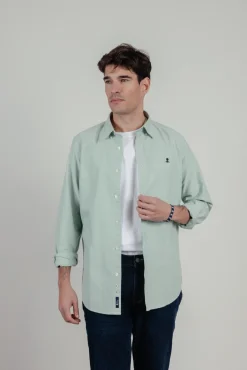 Camisa casual oxford
