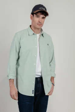 Camisa casual oxford